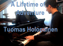 video piano A lifetime of adventure Tuomas Holopainen